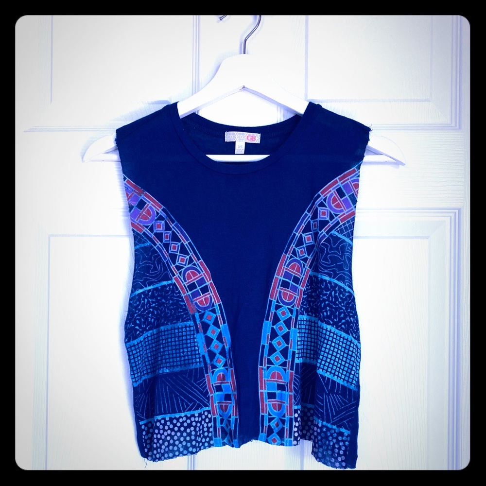 Gianna Bini Sleeveless Crop Top